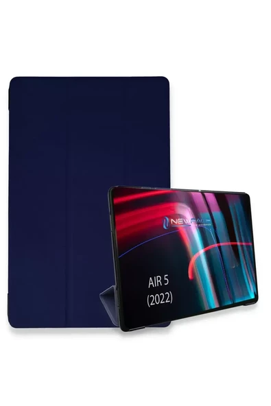 Newface Apple iPad Air 5 (2022) Kılıf Tablet Smart Kılıf - Lacivert ürün görseli 1