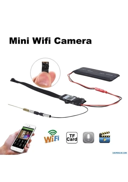 1080p Ip Modül Full Hd Wifi Kamera Güvenlik Bakıcı Kamerası ürün görseli 1