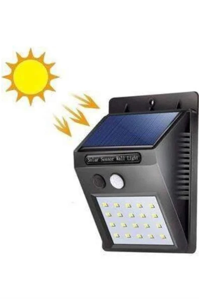 Bahçe Aydınlatması Güneş Enerjili Led Işık Lamba Sensörlü Dekoratif ürün görseli 1