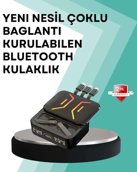 Type-c Girişli Bluetooth Kulaklık – Uzun Bekleme Süresi ürün görseli 1