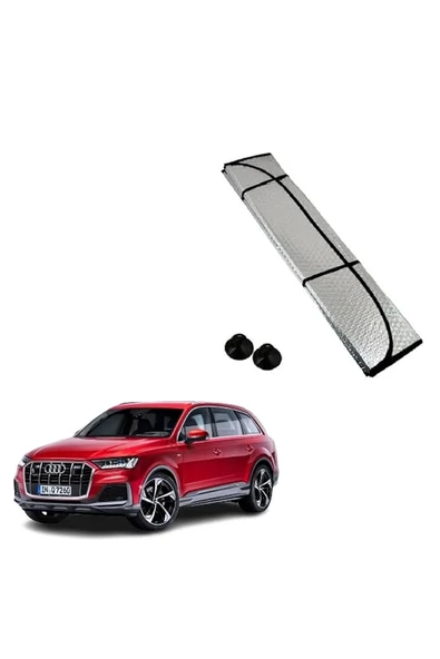 Katlanabilir Araç Ön Cam Güneş Koruma Perdesi Ford Focus Honda Civic Opel Astra Hyundai İ20 ürün görseli 1