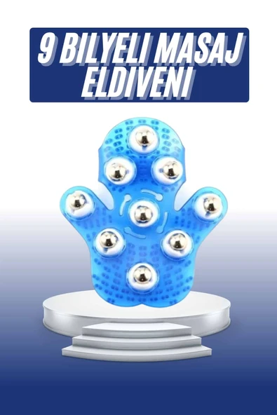 Masaj Aleti El Şeklinde Omuz Bacak Bilyeli Masaj Eldiveni El Şekilli ürün görseli 1