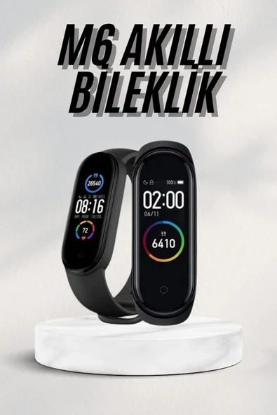 Akıllı Bileklik Android Ve İos Uyumlu Bildirim Ve Çağrı Görme Spor Takibi ürün görseli 1