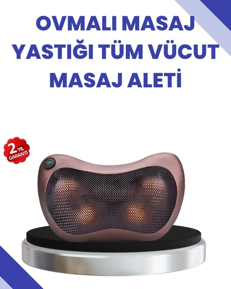 8 Toplu Derin Yoğurma Masaj Yastığı Ev Ve Araç Kullanımına Uygun ürün görseli 1