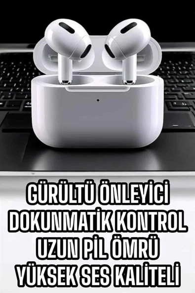 3.nesil Tws Bluetooth Kulaklık Mikrofonlu Anc Özelliği Dokunmatik Kontrol ürün görseli 1