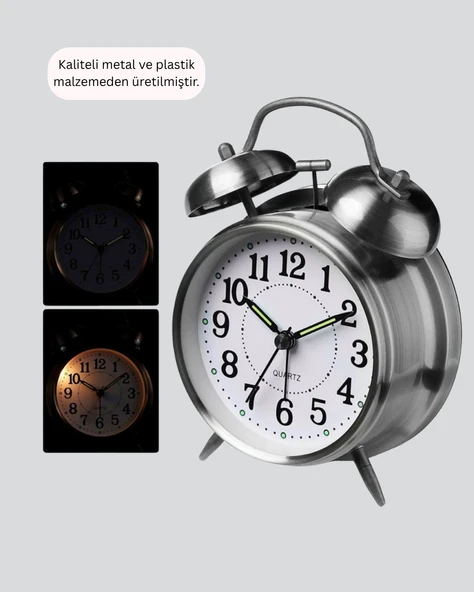 Dekoratif Gümüş Saat - Resim 5