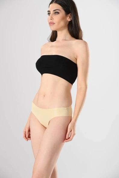 Miss fit 12583 Lazer Kesim Silikonlu Slip ürün görseli 1