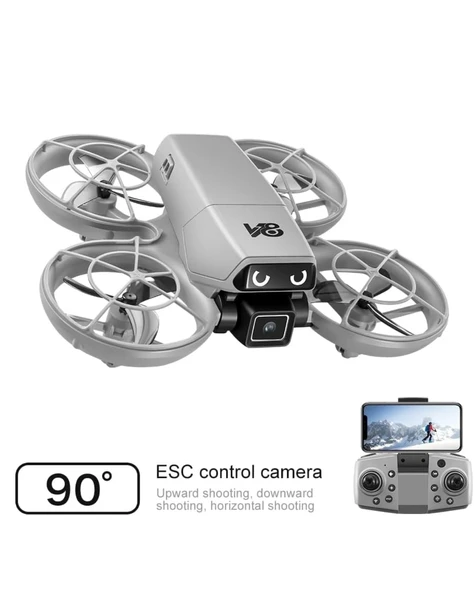 App Kontrollü Kameralı Mini Drone Headless Mod Özellikli - Resim 4