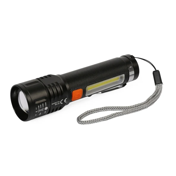 Baretta Br-85 Xhp50 Led 5 Fonksiyonlu Şarjlı El Feneri ürün görseli 1