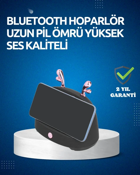 Akıllı Kablosuz Telefon Tutucu Ve Stereo Hoparlör – Kolay Kullanım Ve Yüksek Ses Kalitesi ürün görseli 1