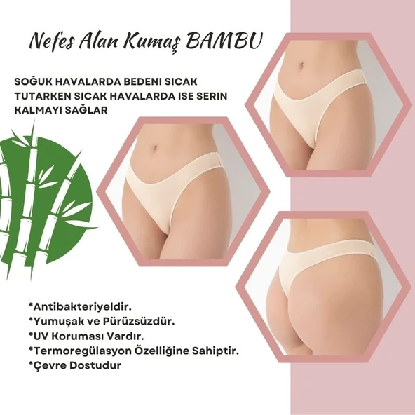 G-Box 936 Bayan Bambu 3'Lü String ürün görseli 1