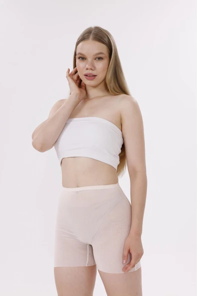 Freshness 0024 Lazer Kesim Tül Boxer Korse ürün görseli 1