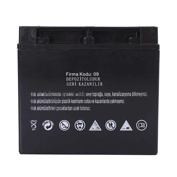 Atex Ax12-18 12v 18ah Akü - Resim 3