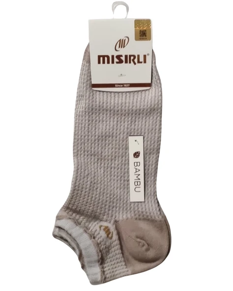 Mısırlı 72206 Kadın Bambu Patik Çorap - Resim 3