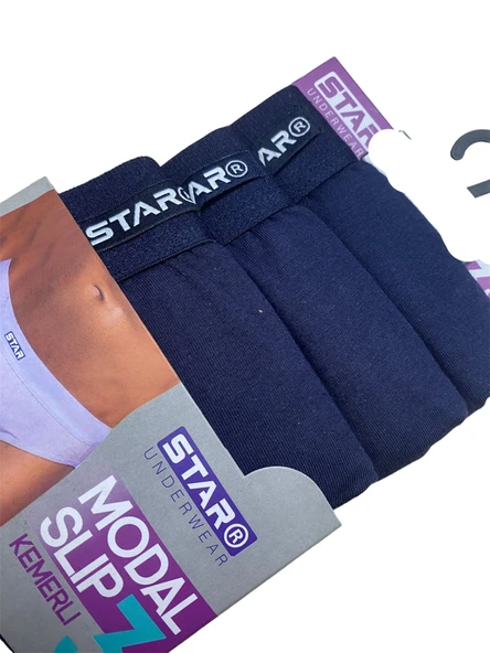 Star 109 Erkek 3'lü Modal Slip - Resim 3