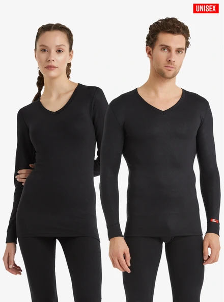 Blackspade Termal V-Neck T-Shirt Long 1257 ürün görseli 1