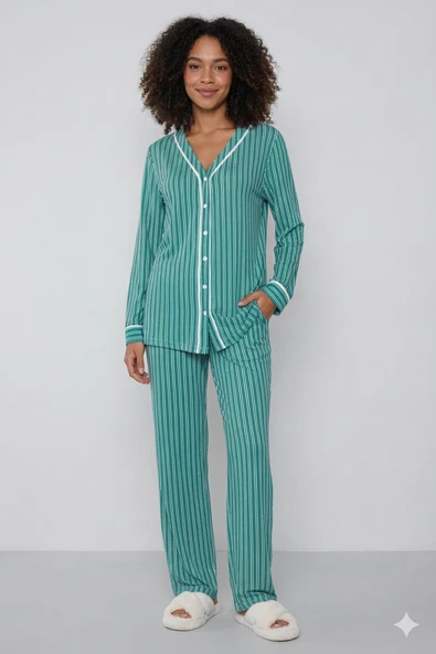 Limissi Viskon Pijama Takımı ürün görseli 1