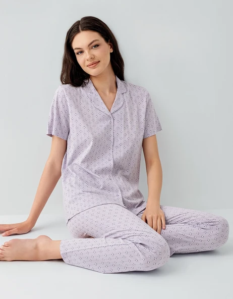 Arnetta 3552-S Kadın Gömlek Pijama Takım ürün görseli 1