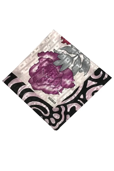 Nurşah Polyester Eşarp Desen 10 ürün görseli 1