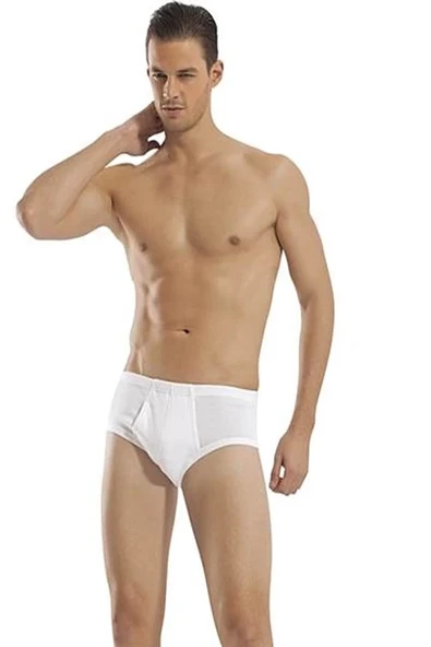 Erdem Erkek Ribana Slip 1320 Beyaz XL ürün görseli 1