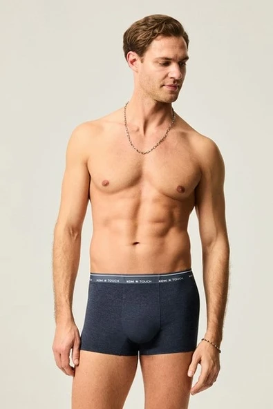 KOM TOUCH 2 Lİ  MODAL DİKİŞSİZ BOXER - Resim 5