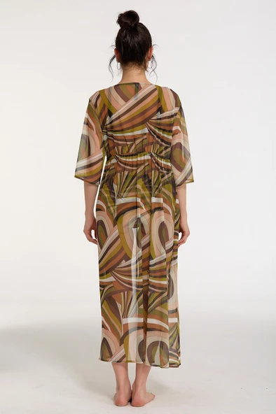 Argento 2106-3010 Kadın Kaftan - Resim 3