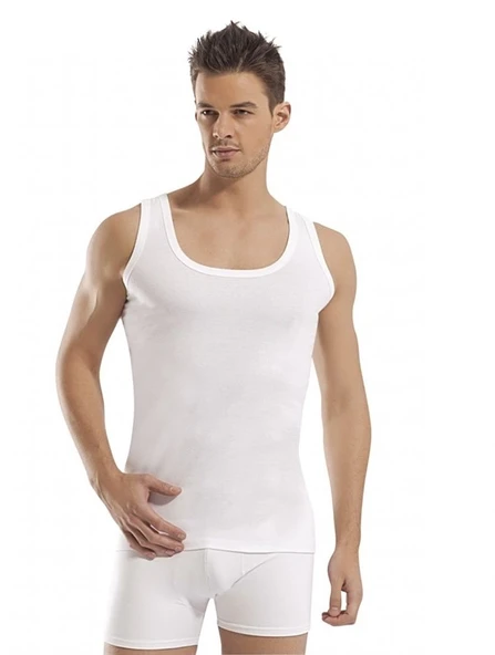 Erdem Erkek Ribana Atlet 1110 Beyaz 2XL ürün görseli 1