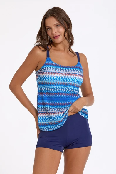 Argento 0063-3017 Kadın Şortlu Tankini ürün görseli 1