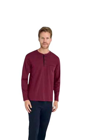 9250 kly midi yaka pijama - Resim 2