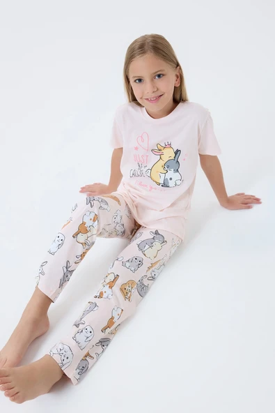 RolyPoly 3774-2 Kız Çocuk Pijama Takım ürün görseli 1