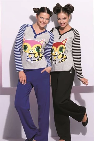 Berrak Bayan Pijama Takımı 5156 - Resim 2