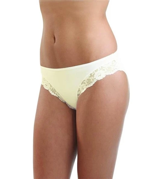 Kadın Slip Külot Dantelli Private 1336 - Resim 2