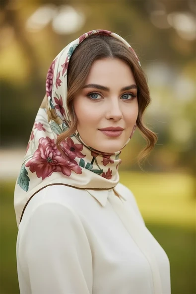 Mısırlı Polyester Eşarp Desen 2 ürün görseli 1
