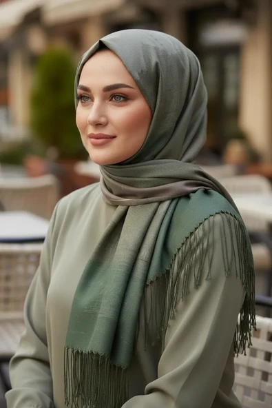 Mısırlı Goblen Şal Desen 7 - Resim 2