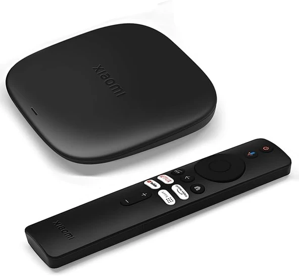 Mi Box S 4K Android TV Box 3. Nesil 2 GB RAM HDMI ve Wi-Fi Desteği Siyah ürün görseli 1