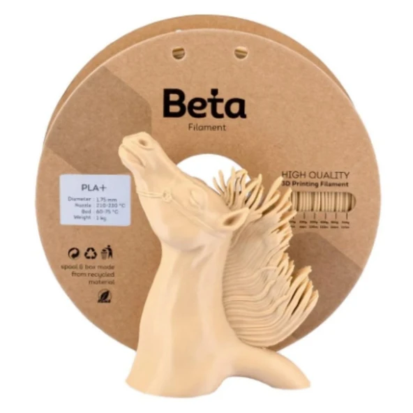 Beta PLA+ Filament Natural Skin ürün görseli 1