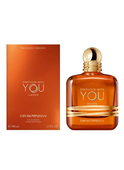 Emporio Armani Stronger With You Amber EDP 100 ml Erkek Parfümü ürün görseli 1