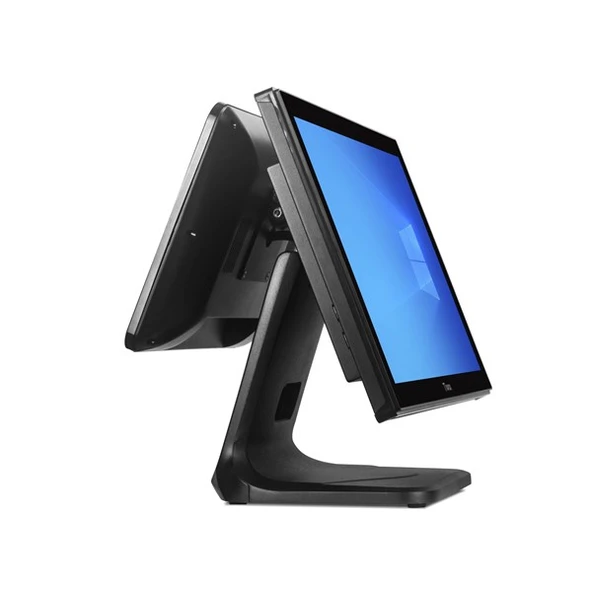 Tiwox TP-7650D 18,5" İ7 5.Nesil 8GB 128SSD M2 13,2" 2. Ekran Endüstriyel Pos PC ürün görseli 1