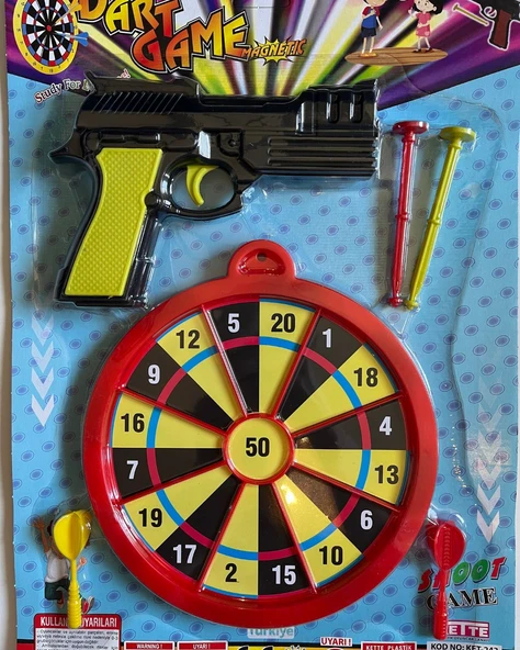 Dart Oyuncak Tabanca Seti ürün görseli 1