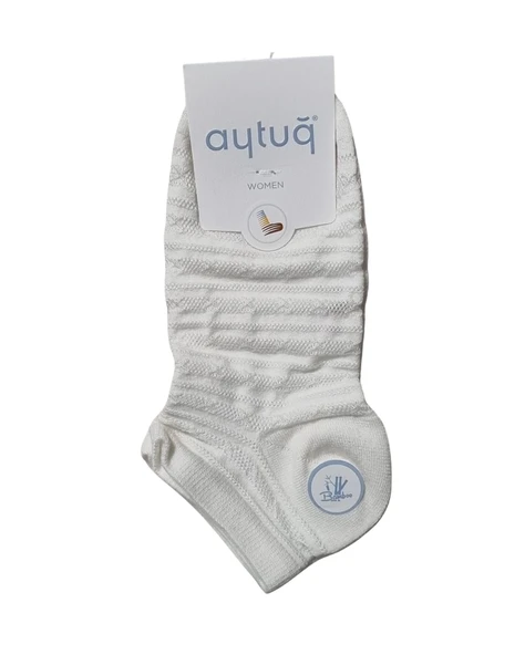 Aytuğ 34287 Kadın Bambu Patik Çorap - Resim 2