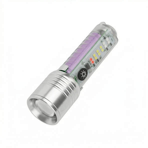 PANTHER PT-8440 USB ŞARJLI EL FENERİ ürün görseli 1