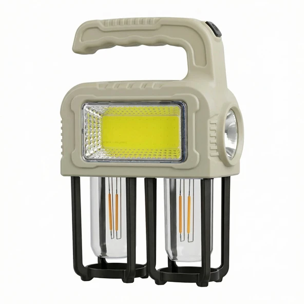 PANTHER PT-6219 USB ŞARJLI SOLAR EL FENERİ ürün görseli 1