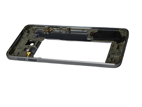 Samsung A310 Kasa Samsung Galaxy A3 2016 Gold Renk Orta Kasa Çıtalı on off Ses tuş bordu buzzer hoparlör Kamera Lens ürün görseli 1