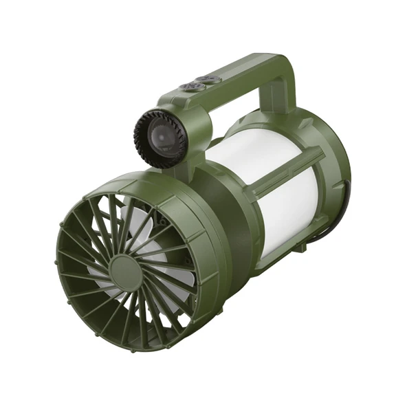 PANTHER PT-576 ŞARJLI SOLAR FANLI KAMP LAMBASI ürün görseli 1