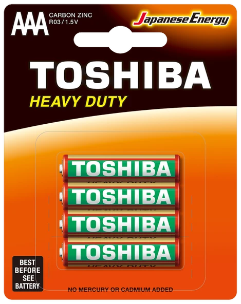 Toshiba R03UG Bls. 4'lü ürün görseli 1