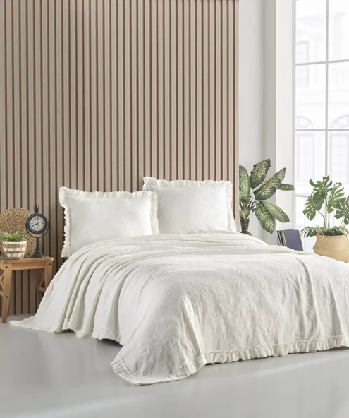 Şaheser Home Collection Yatak Örtüsü Çift Kişilik İlda ürün görseli 1