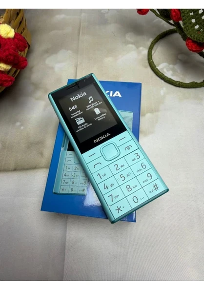 Nokia ( HMD ) Tuşlu Mavi Kameralı Telefon Yüksek Sesli ürün görseli 1