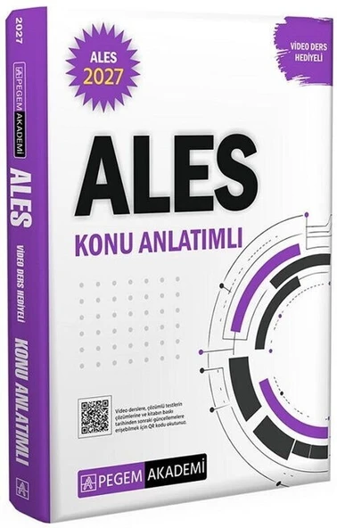 2027 ALES Konu Anlatımlı Pegem Yayınları ürün görseli 1