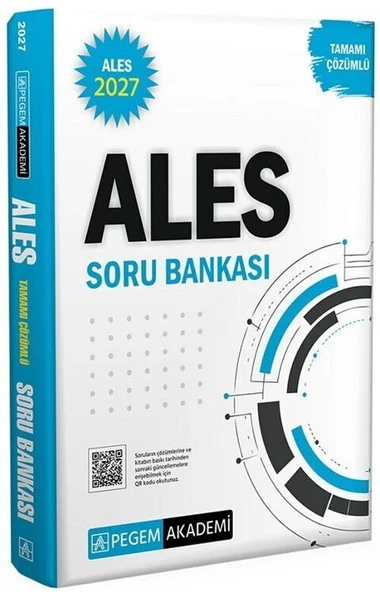 2027 ALES Tamamı Çözümlü Soru Bankası Pegem Yayınları ürün görseli 1