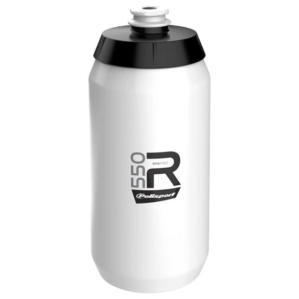 Polisport R550 Bisiklet Matara - Suluk 550ML - Bisiklet Matarası Beyaz ürün görseli 1